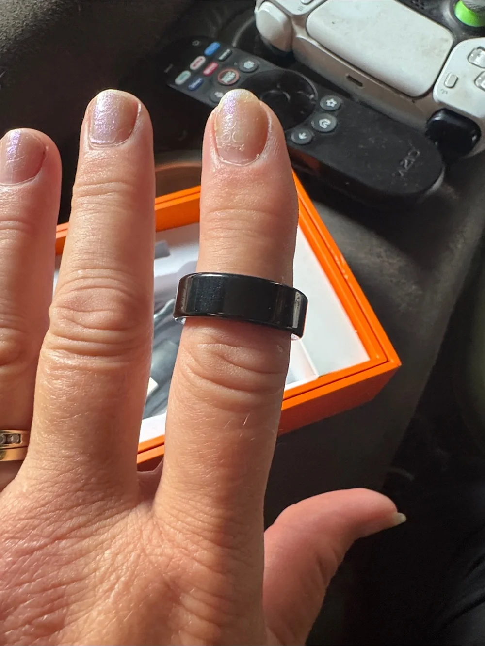 Men’s smart ring health tracker